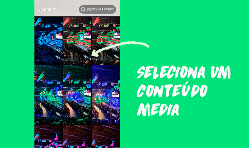 Seleciona Conteúdo Media