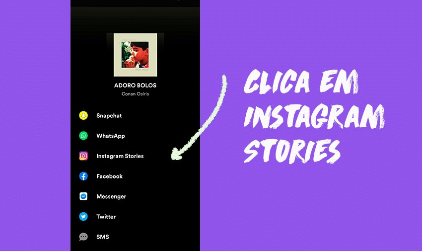 #5 - como partilhar músicas do Spotify nas Stories do Instagram