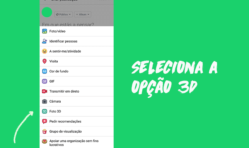 #2: como publicar fotos 3D no Facebook