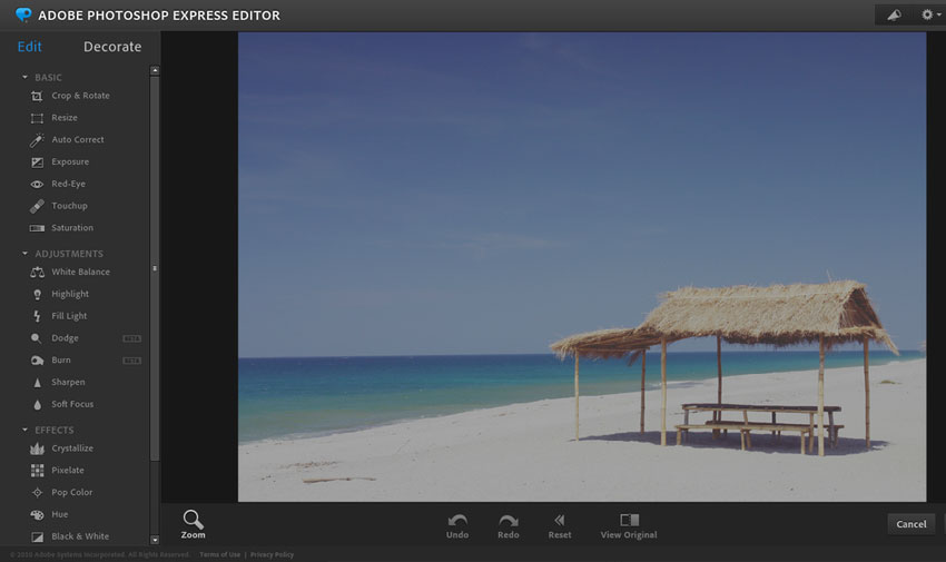 3 - Adobe Photoshop Express (Desktop e Mobile)