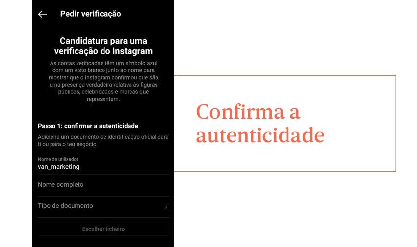 Confirma a autenticidade