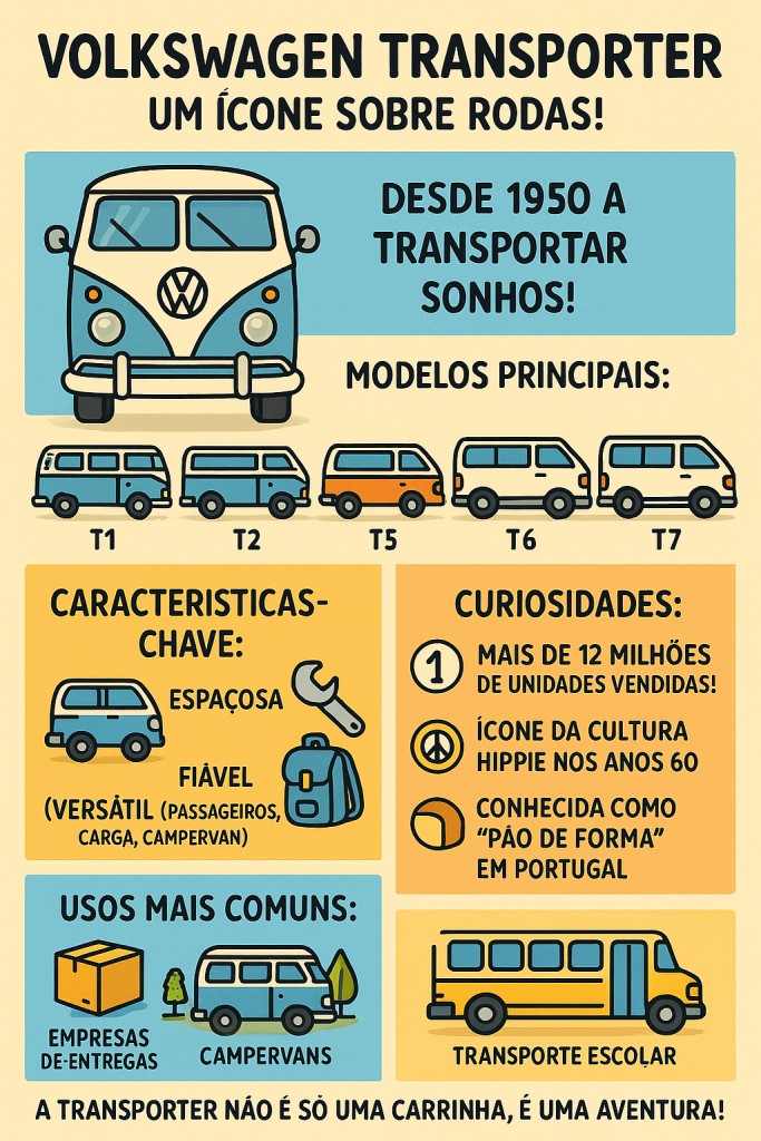 Infográfico Volkswagen Transporter